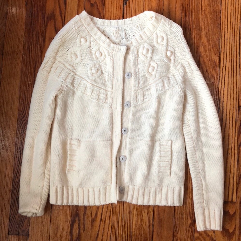 Off white sweater